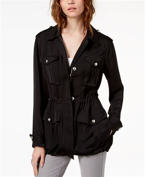 michael kors utility jacket|Michael kors utility jacket black + FREE SHIPPING .